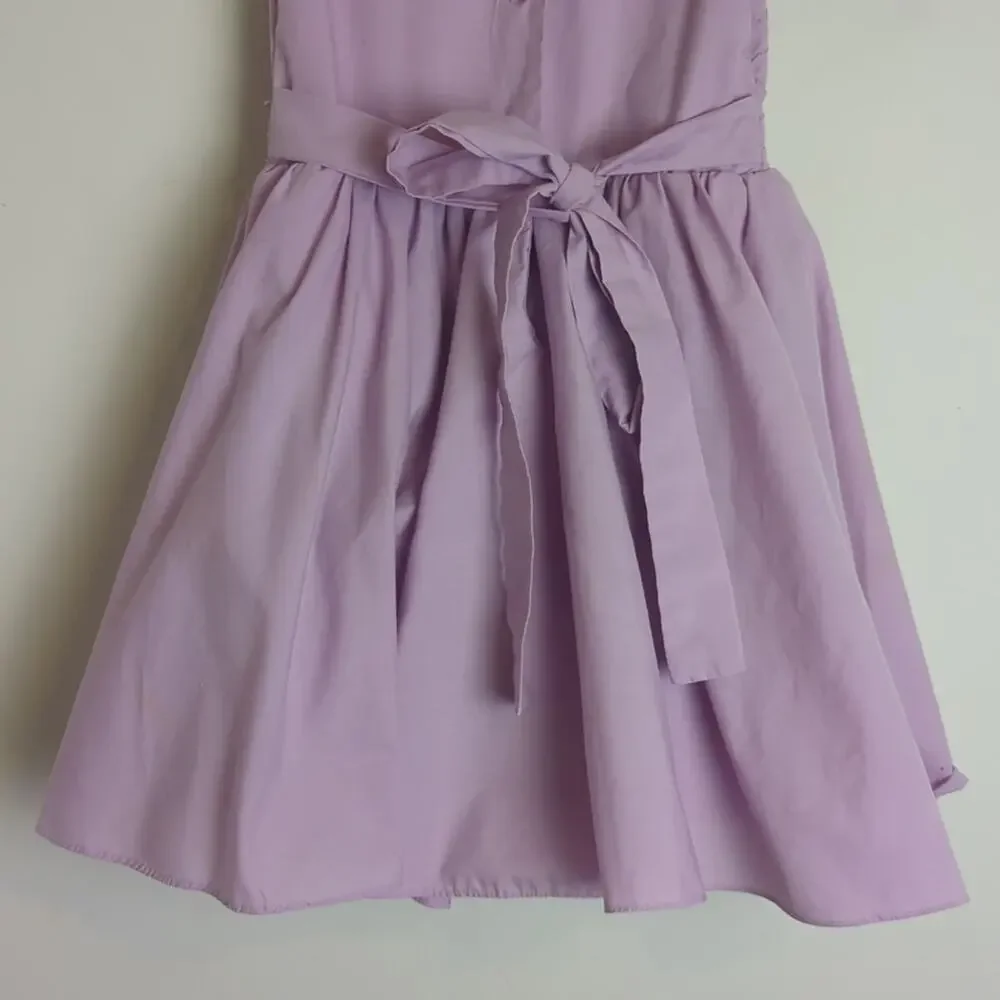Whimsical Fit & Flare Dress Butterfly Ladybug Dragonfly Girls 8